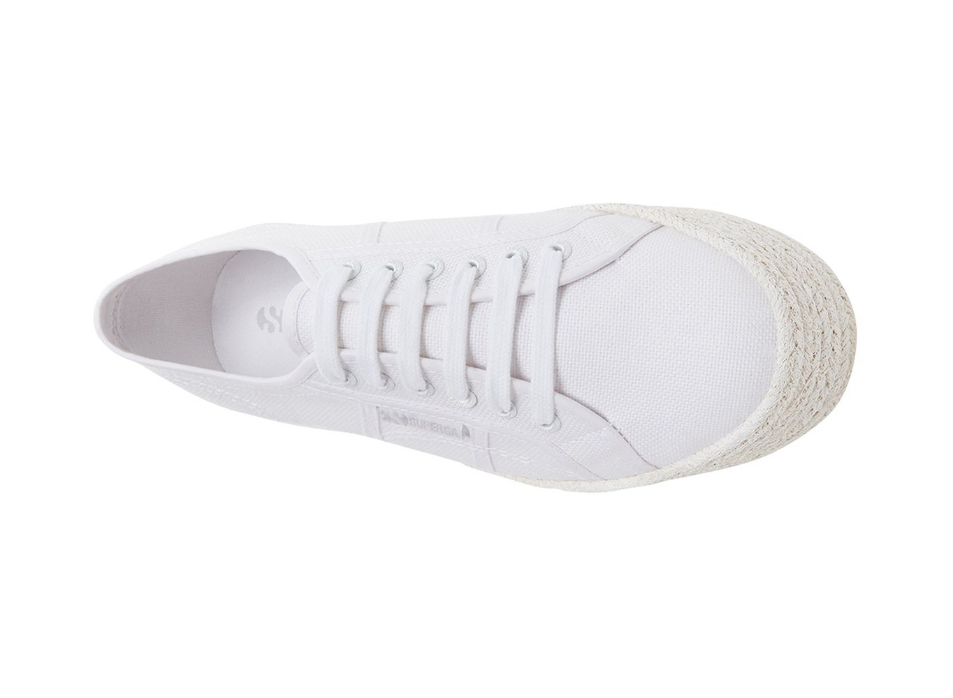 Espadrille Feminino Branco - Superga 2790 Cotcoloropew - JDKQM-7165